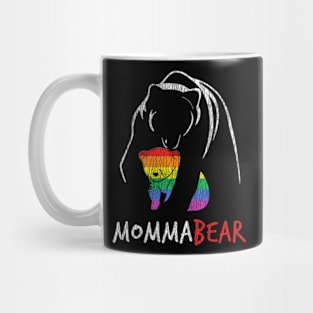 Mama Bear Hug Love Support Parent Pride LGBT Mug